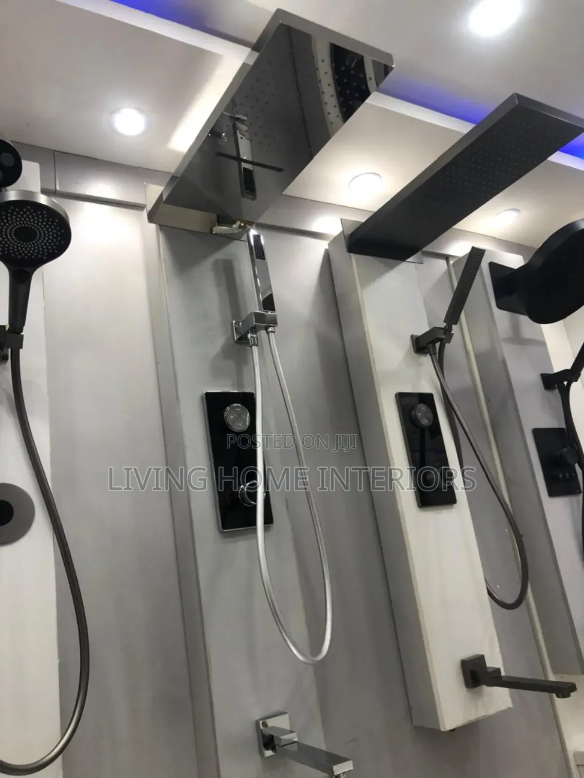 Luxury Chrome Conduct Shower Mixer