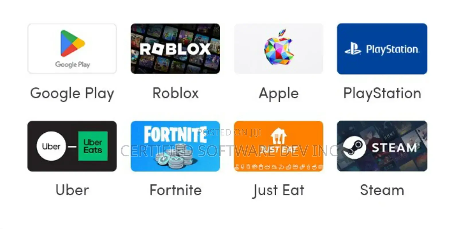 Purchase and Sale of Gift Cards
