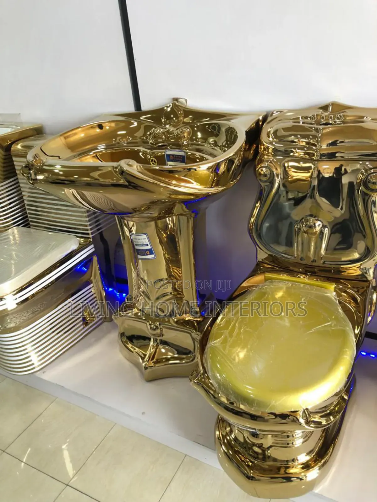 Luxury Golden Toilet Seat