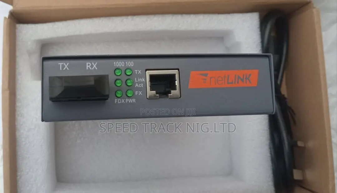 Netlink Media Fiber Optics Converter