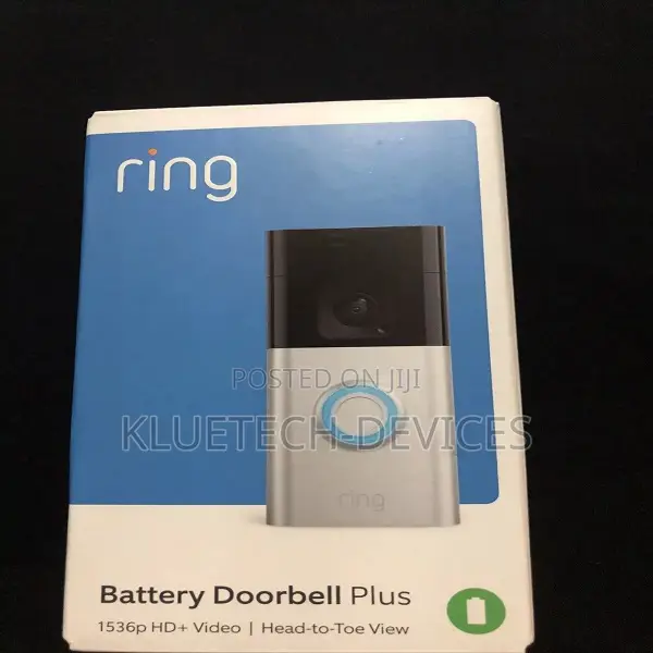 Ring Battery Doorbell Plus 1536p Hd+(Newest Model)