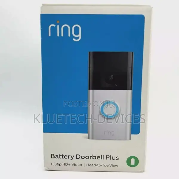 Ring Battery Doorbell Plus 1536p Hd+(Newest Model)