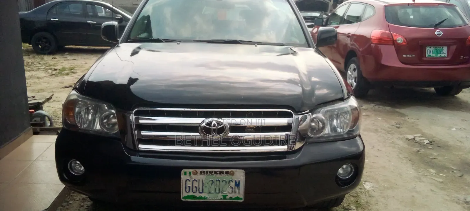 Toyota Highlander Limited V6 4x4 2007 Black