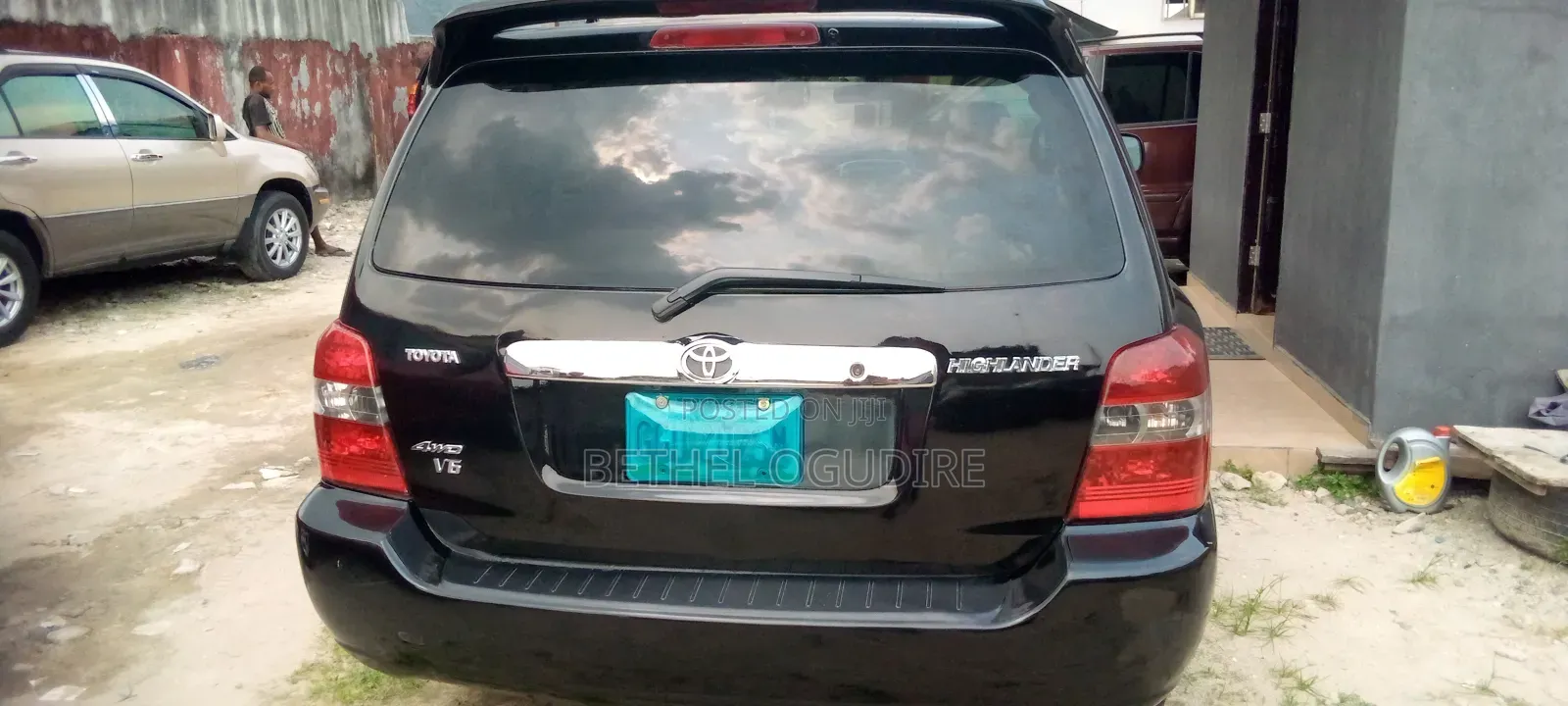 Toyota Highlander Limited V6 4x4 2007 Black