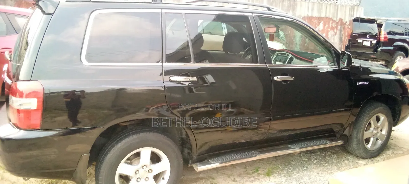 Toyota Highlander Limited V6 4x4 2007 Black