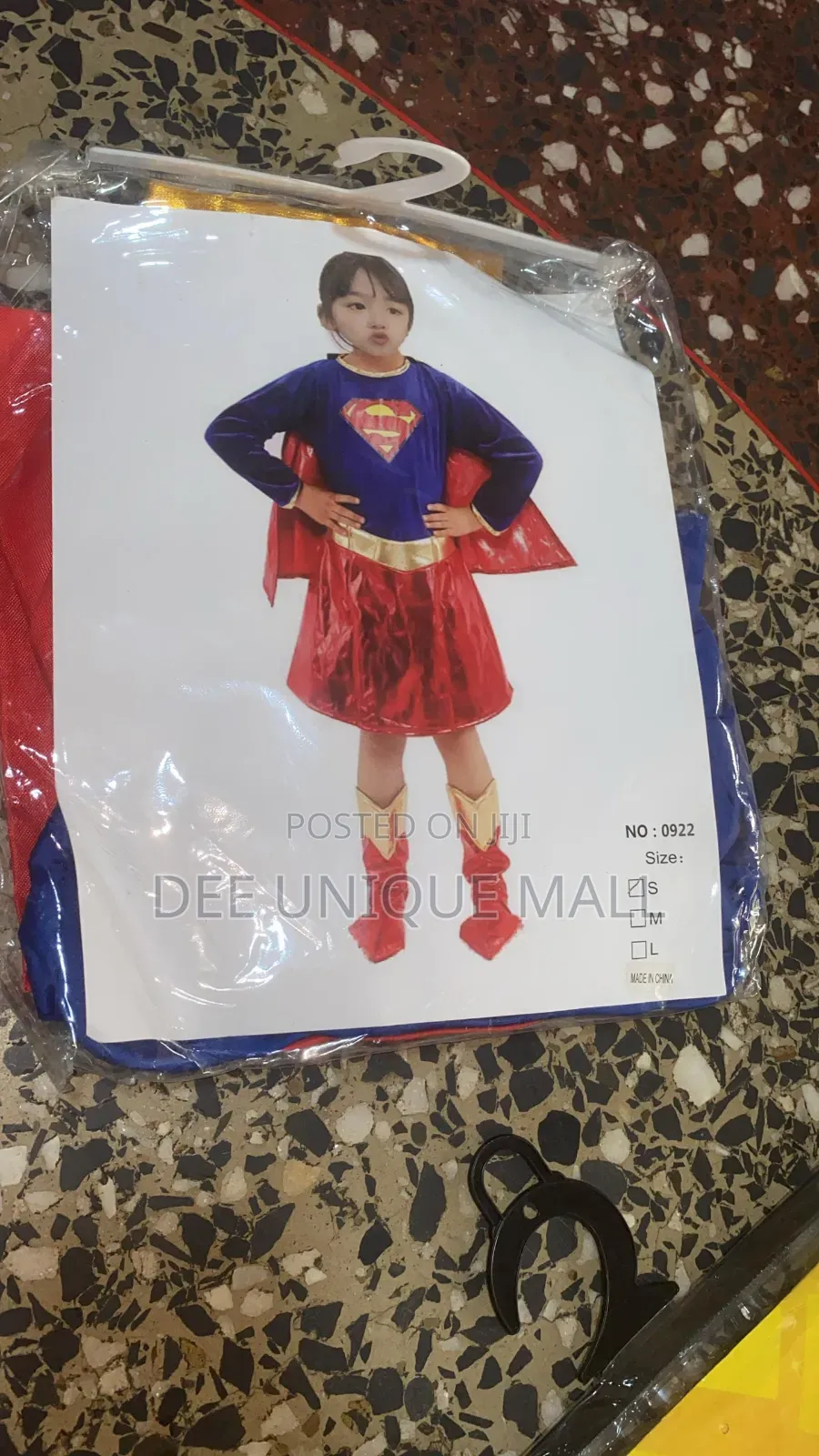 Super DC Heroes Supergirl Toddler Costume, (Size 2-6yrs)