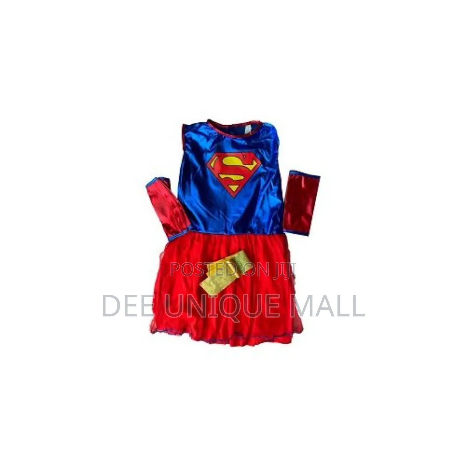 Super DC Heroes Supergirl Toddler Costume, (Size 2-6yrs)