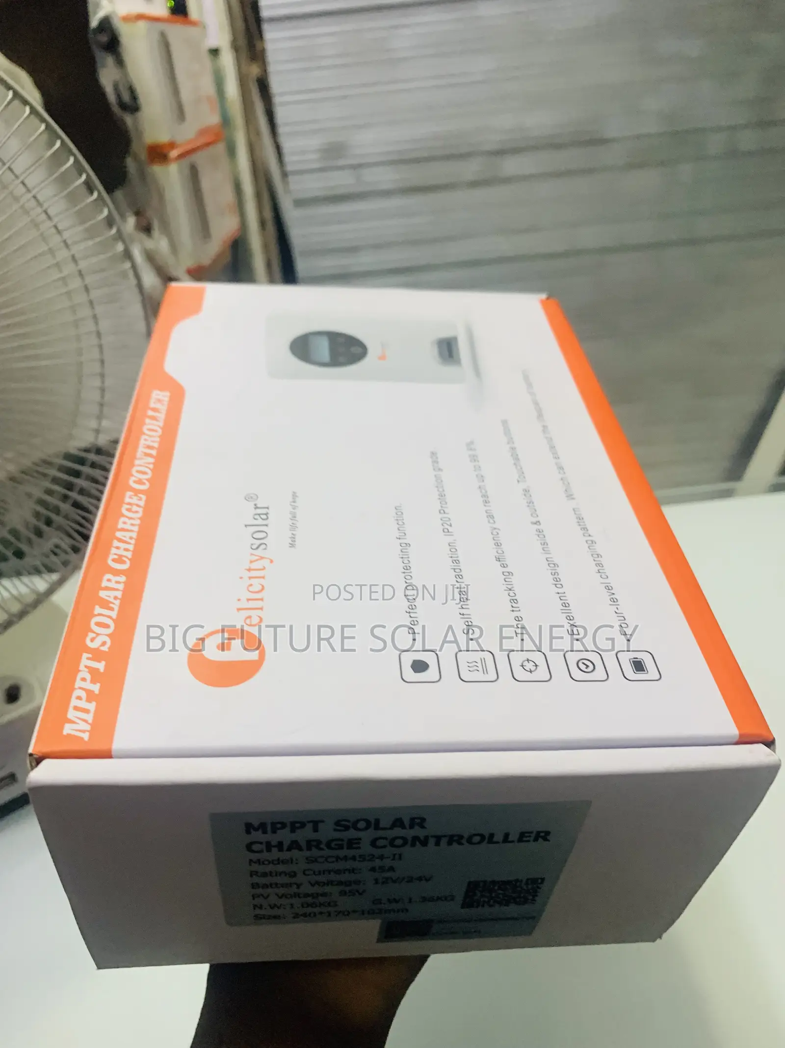 45amps Felicity Charge Controller 12/24v