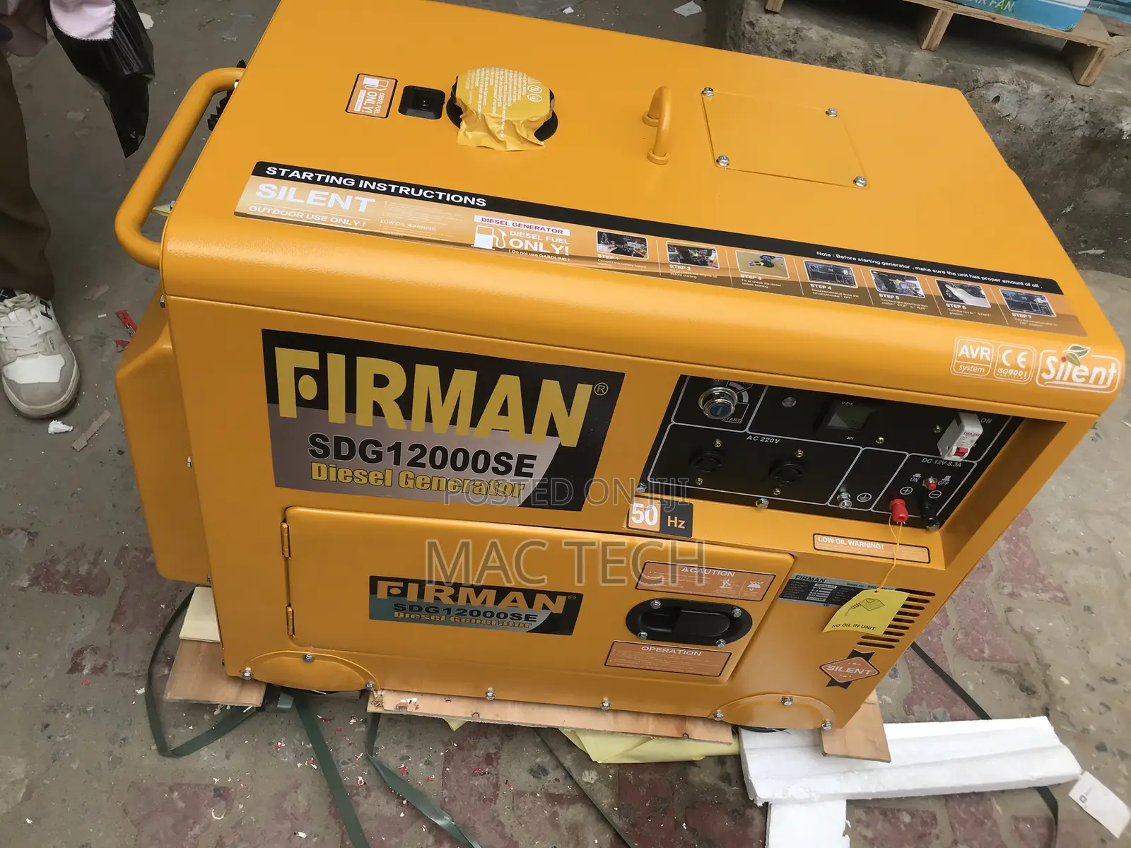 Firman 10kva DIESEL Soundproof Generator