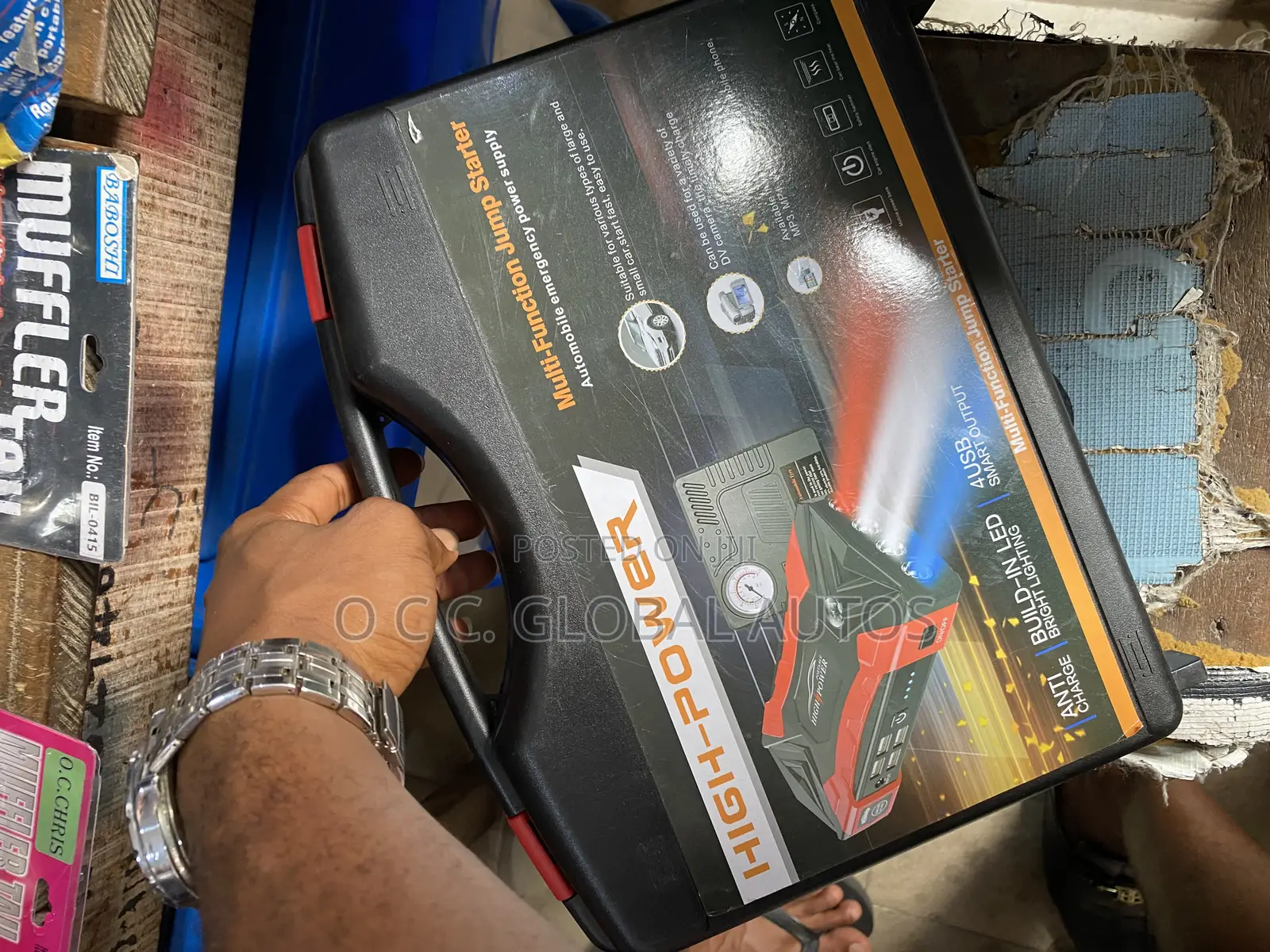 Original Jump Starter With Tire Pump for All Cars