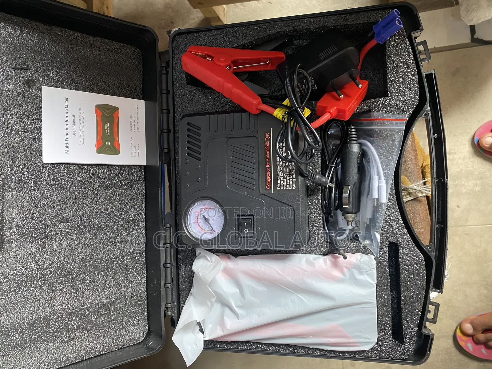 Original Jump Starter With Tire Pump for All Cars