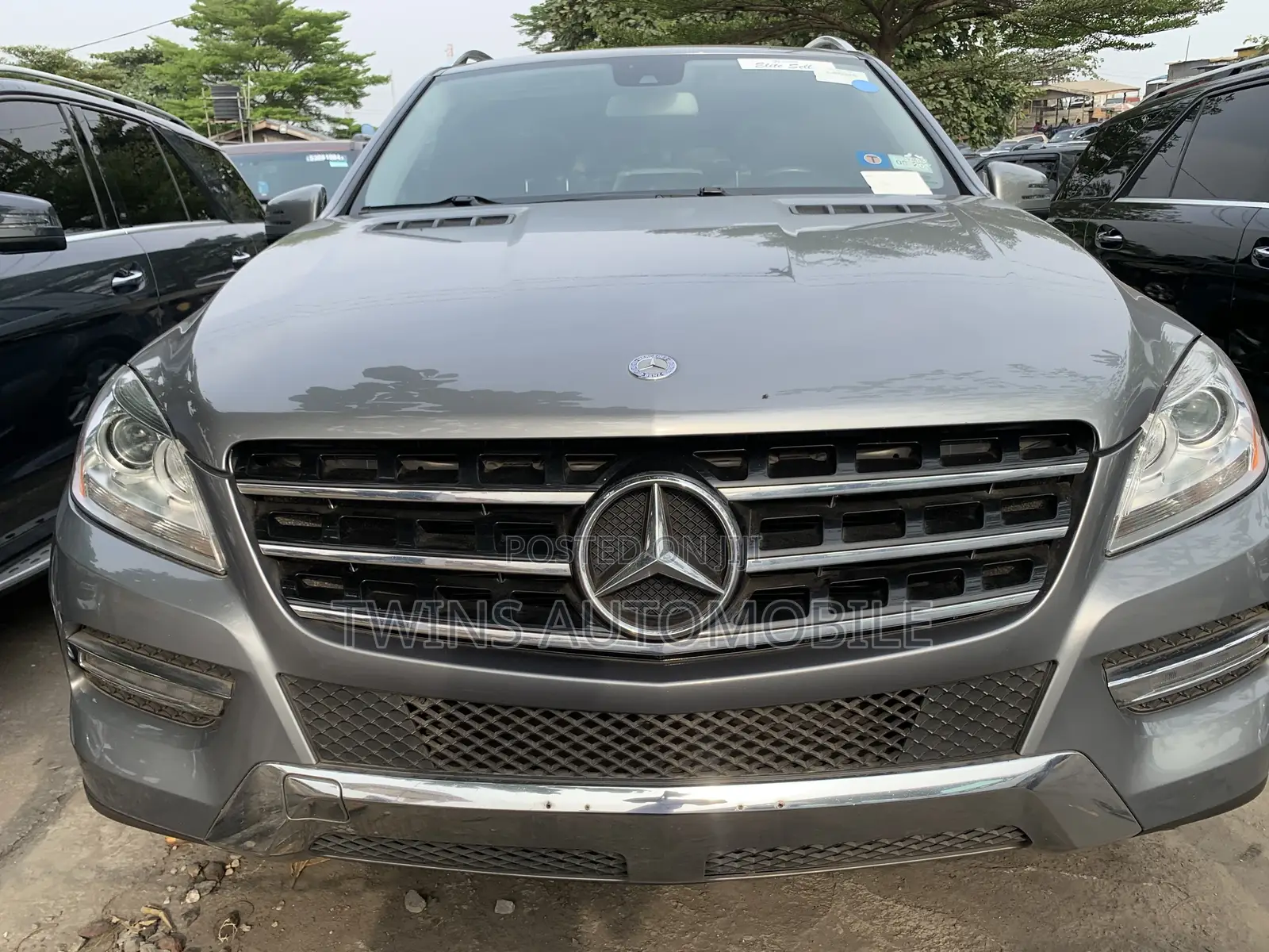 Mercedes-Benz M Class ML350 4MATIC 4dr SUV AWD (3.5L 6cyl 7A) 2015 Gray