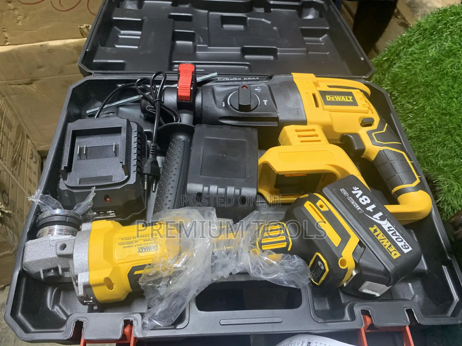 2in1 Machine Angle Grinder and Rotary Hammer