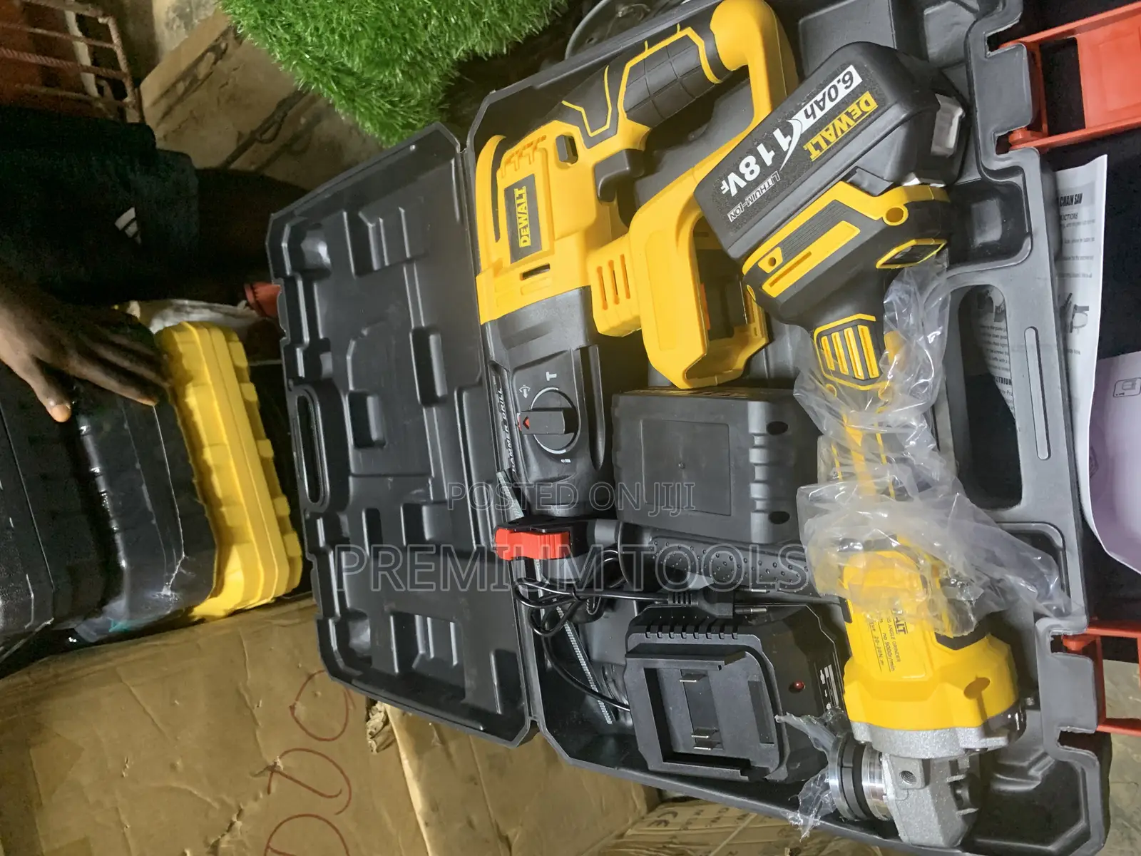 2in1 Machine Angle Grinder and Rotary Hammer