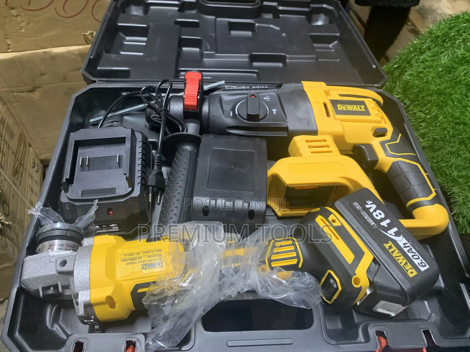2in1 Machine Angle Grinder and Rotary Hammer