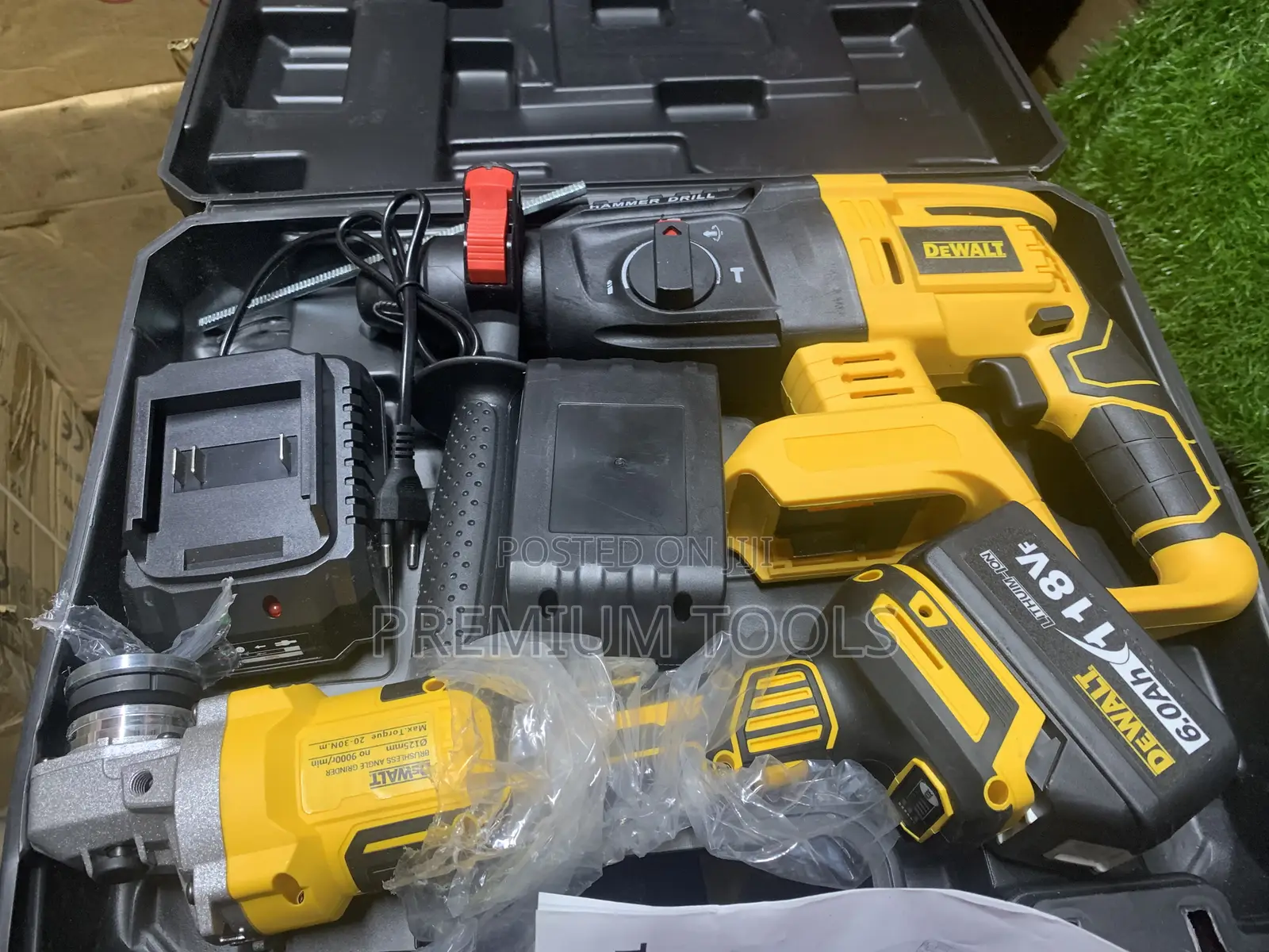 2in1 Machine Angle Grinder and Rotary Hammer