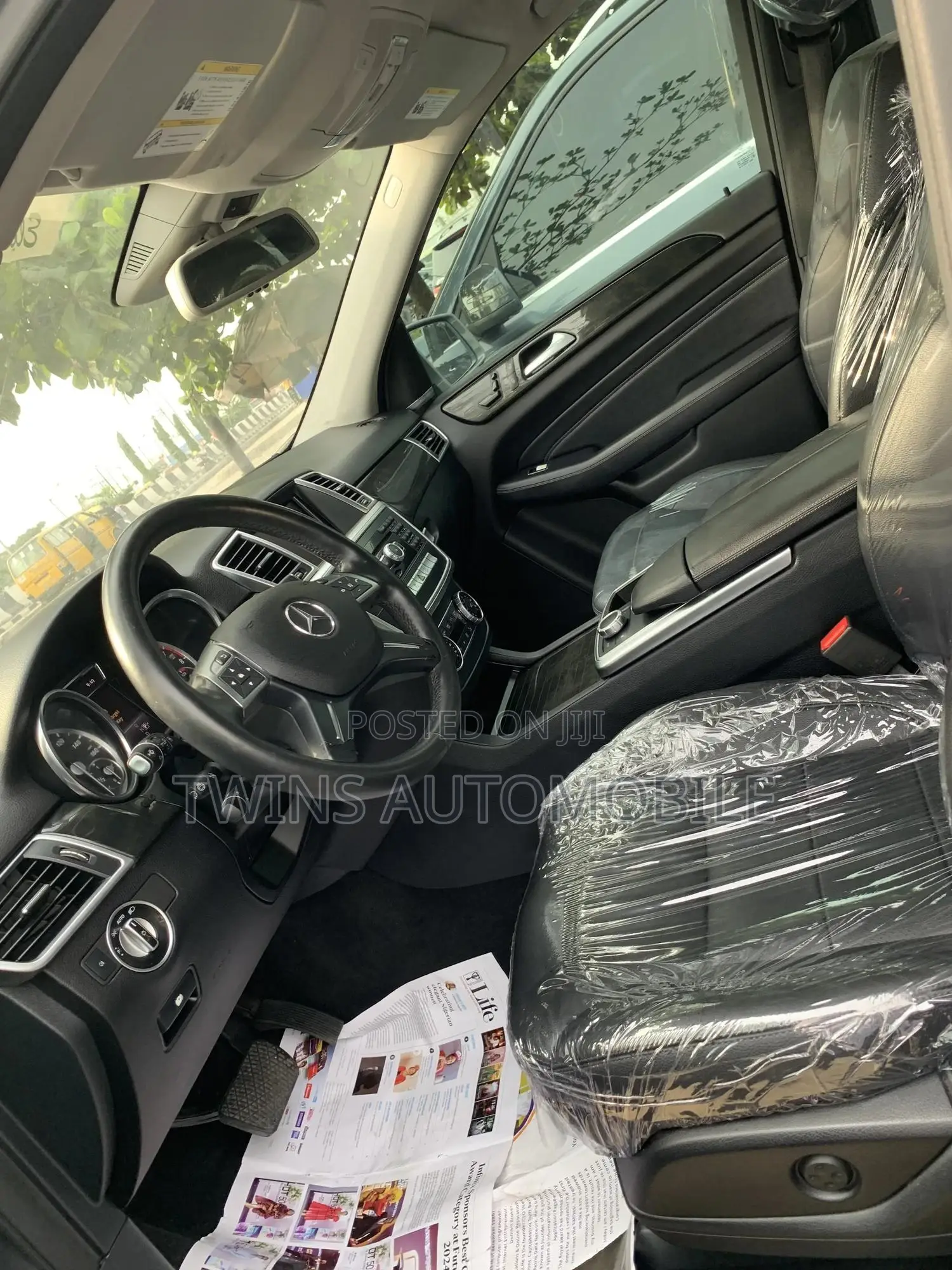 Mercedes-Benz M Class ML350 4MATIC 4dr SUV AWD (3.5L 6cyl 7A) 2015 Gray