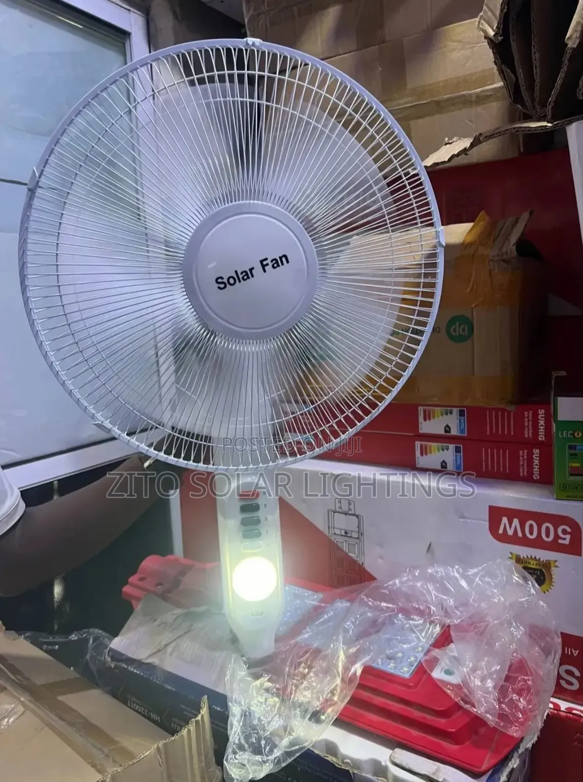 Yohako Solar Fan