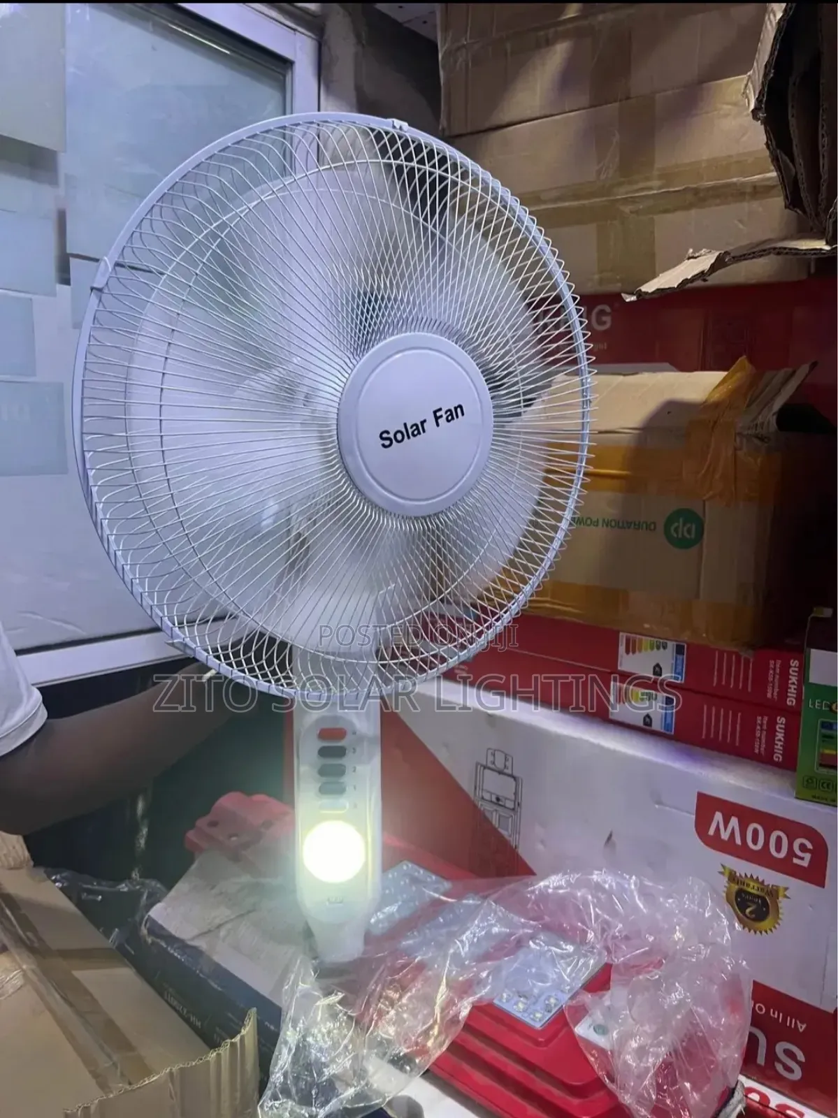 Yohako Solar Fan