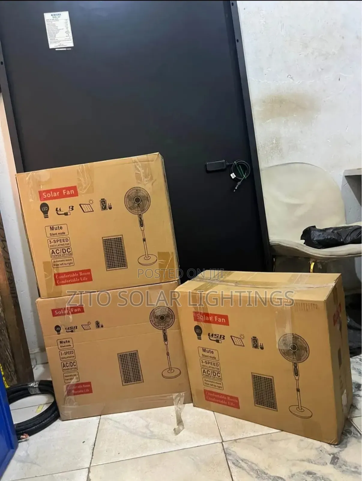 Yohako Solar Fan