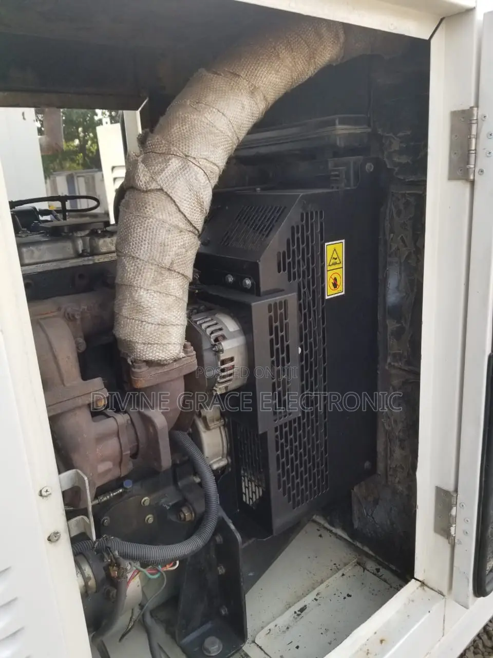 60kva Used Mikano Soundproof Generator