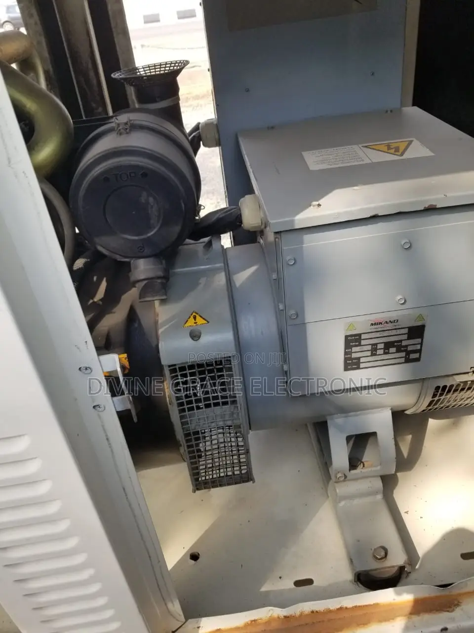 60kva Used Mikano Soundproof Generator