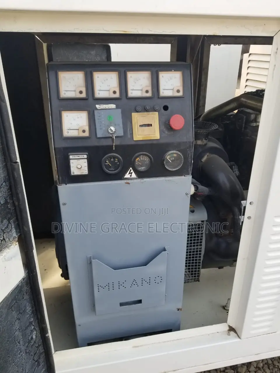 60kva Used Mikano Soundproof Generator