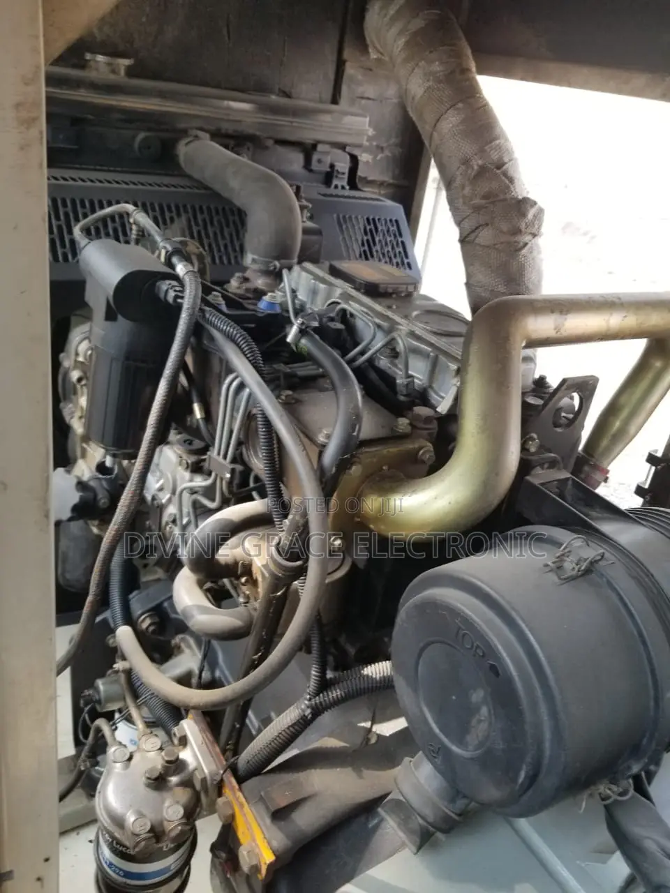 60kva Used Mikano Soundproof Generator