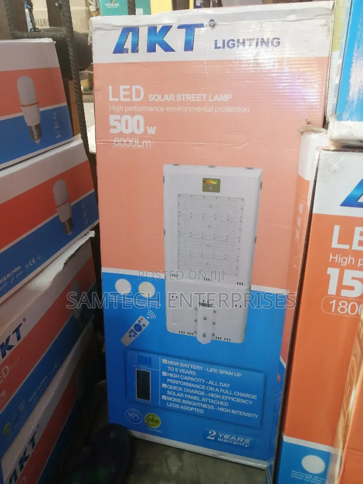 500 Watt Akt Solar Street Light