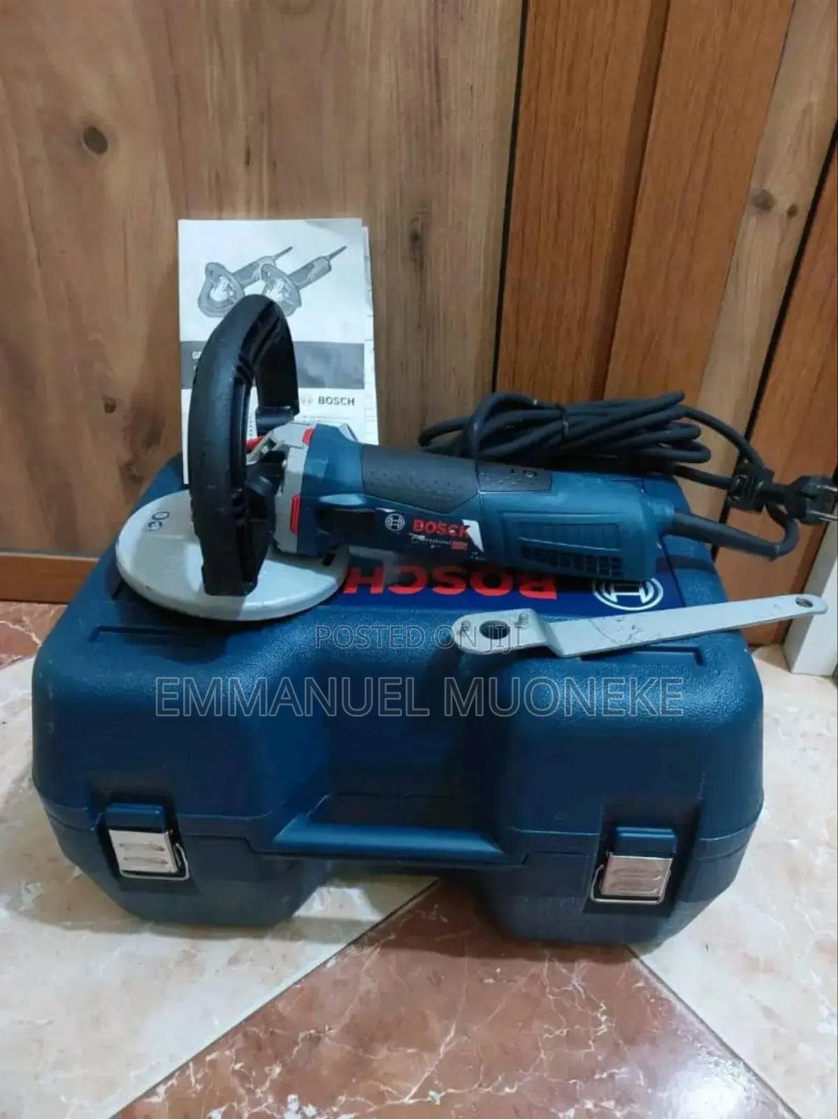 Original Bosch Concrete Grinder