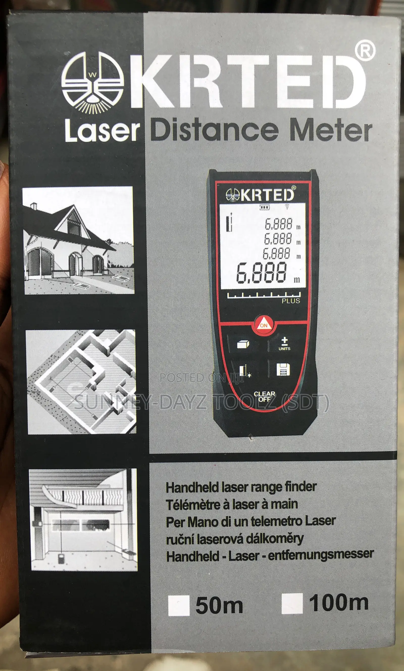 KRTED Laser Distance Meter