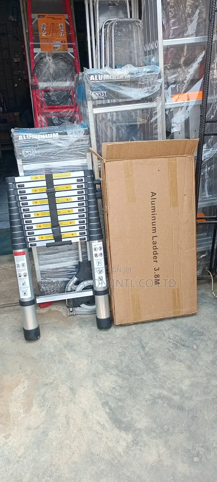 3.8metres Heavy Duty Telescopic Ladder