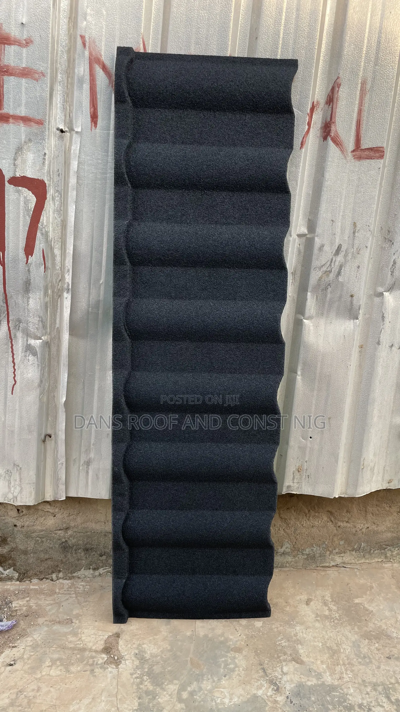 Black Milano Korea Product Roofing Tiles