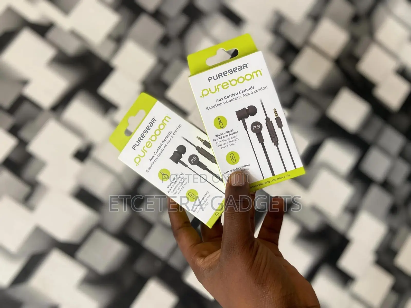 Pure Boom Aux Corded Earbuds