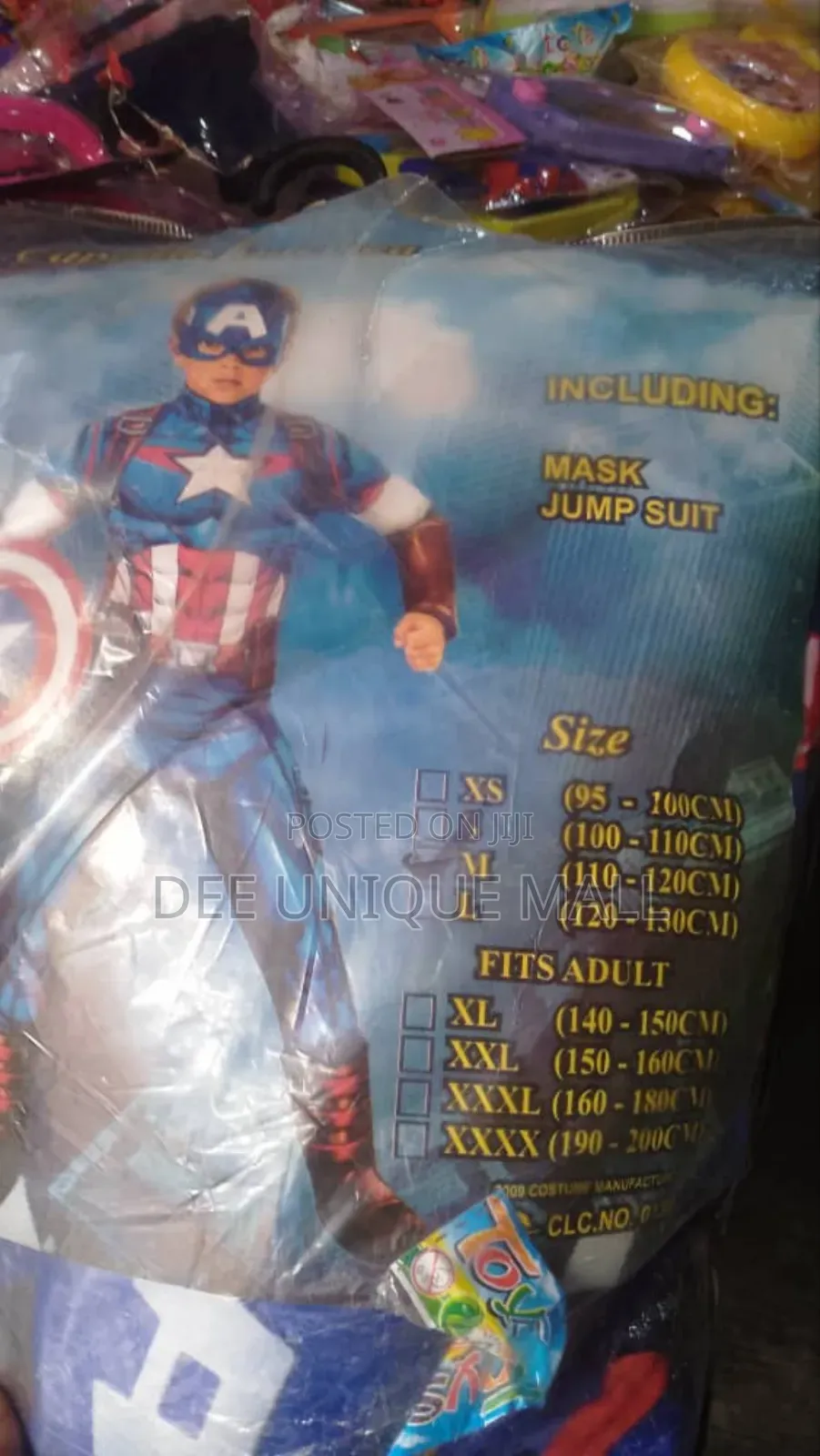 Kids Captain America Costume
