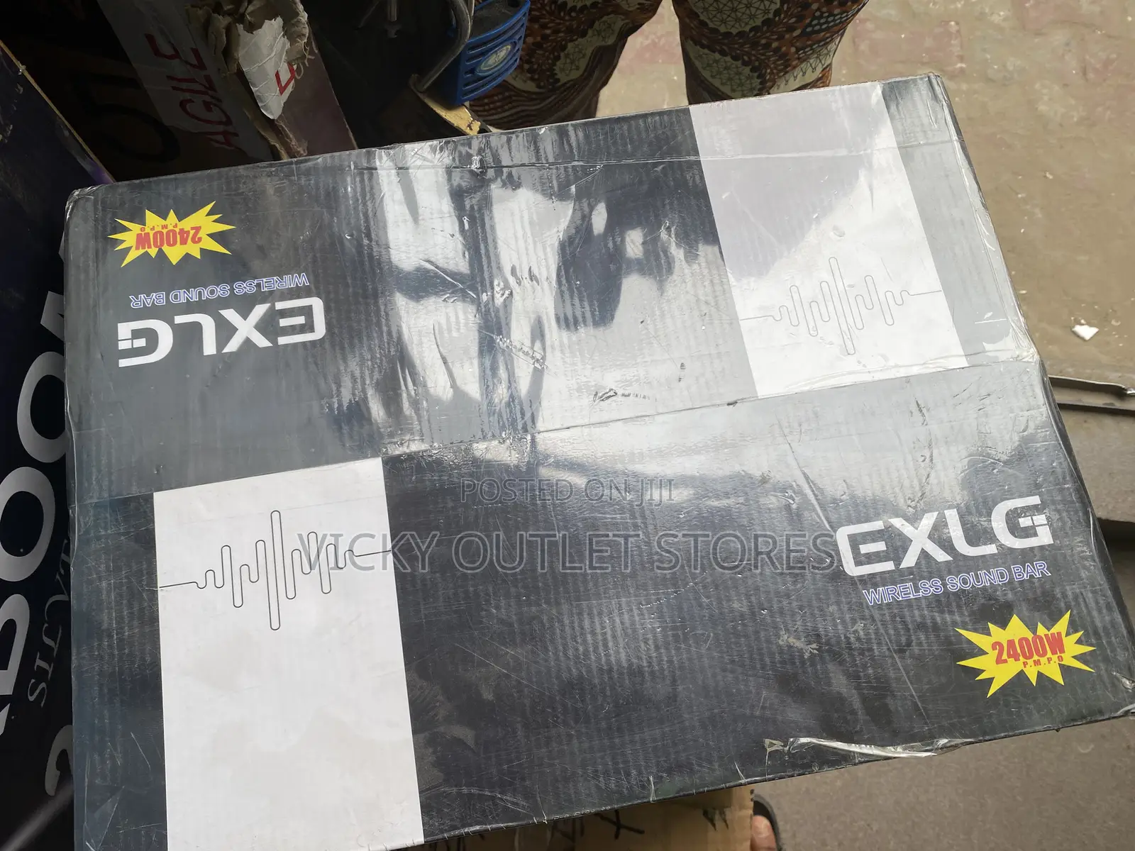 EXLG 2400watts High Powerful Bass Soundbar
