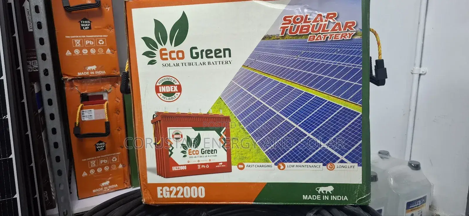 Eco Green Solar Tubular Battery