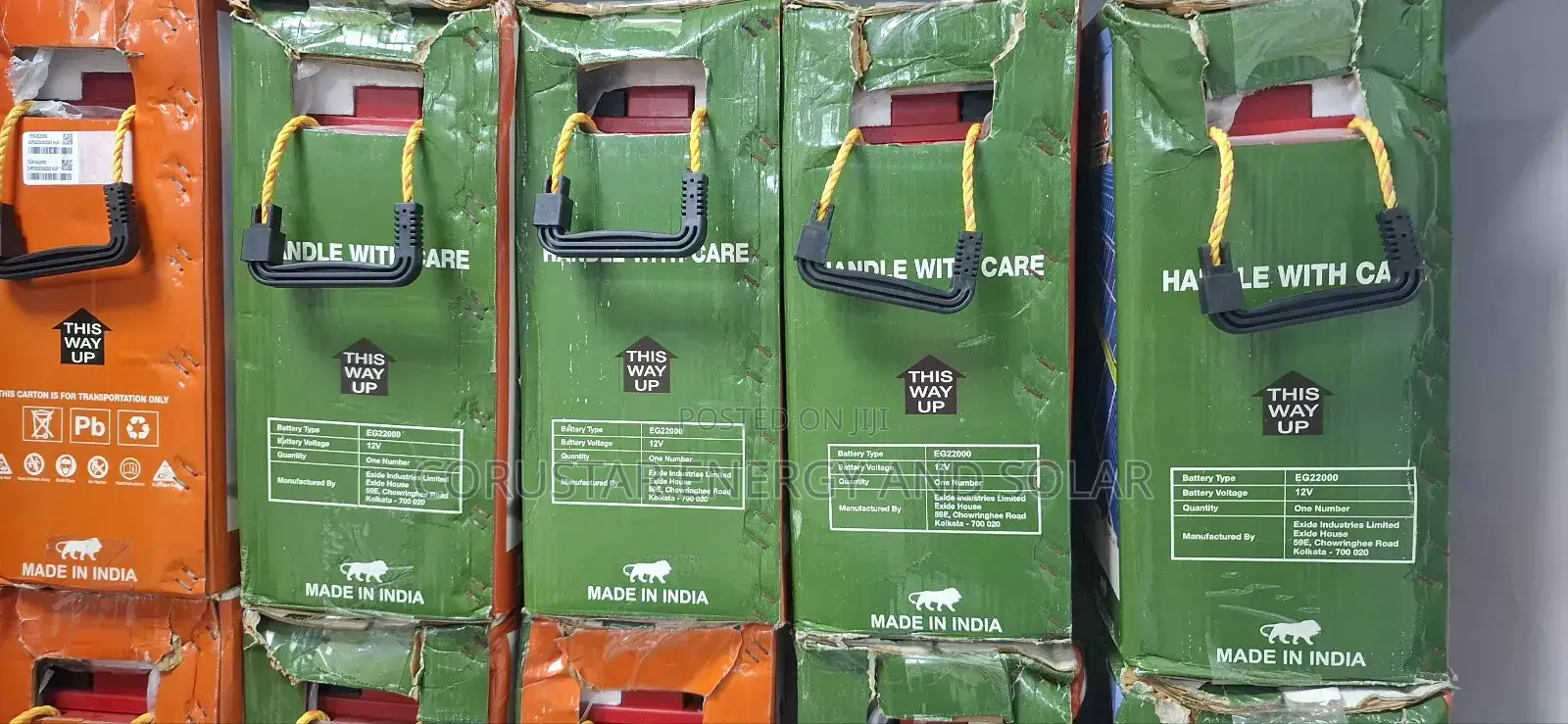Eco Green Solar Tubular Battery
