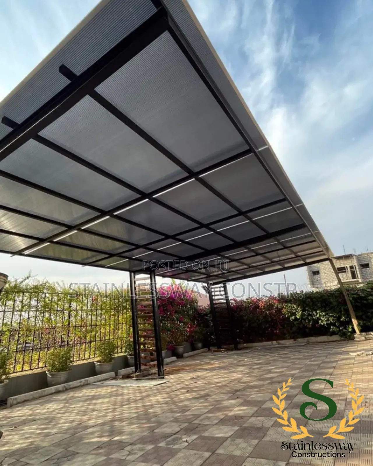 Skylight Carport Flux Stainlessway