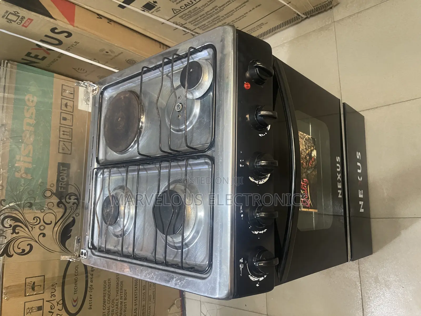 1month Used Nexus 3gass 1 Electric Gass Cooker Available