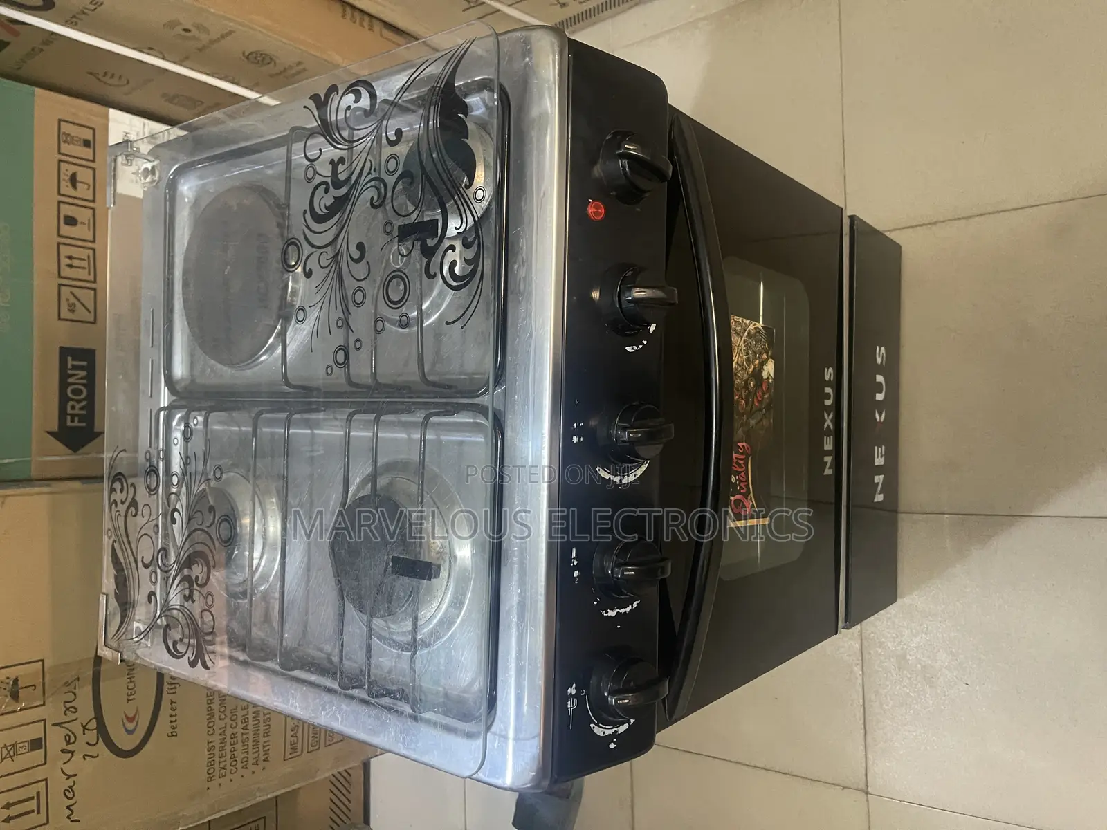 1month Used Nexus 3gass 1 Electric Gass Cooker Available