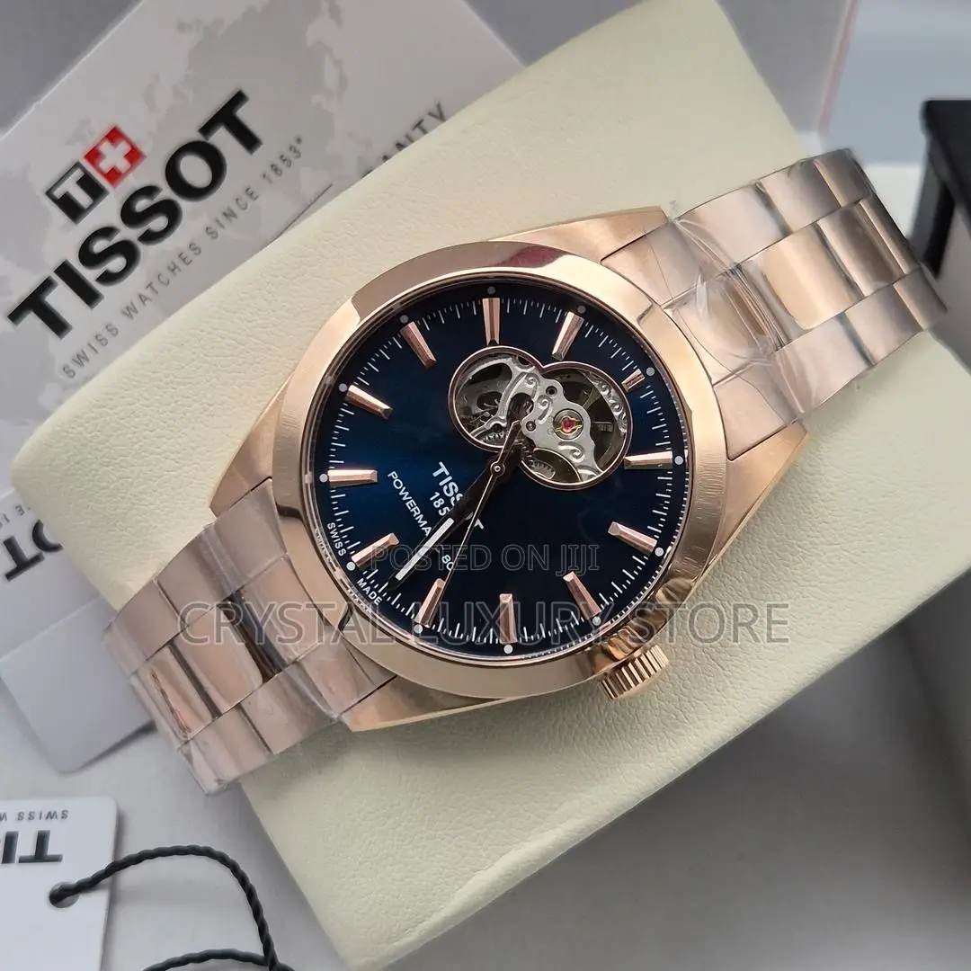 Tissot Quality Luxury Men Chain Strap Wristwatch
