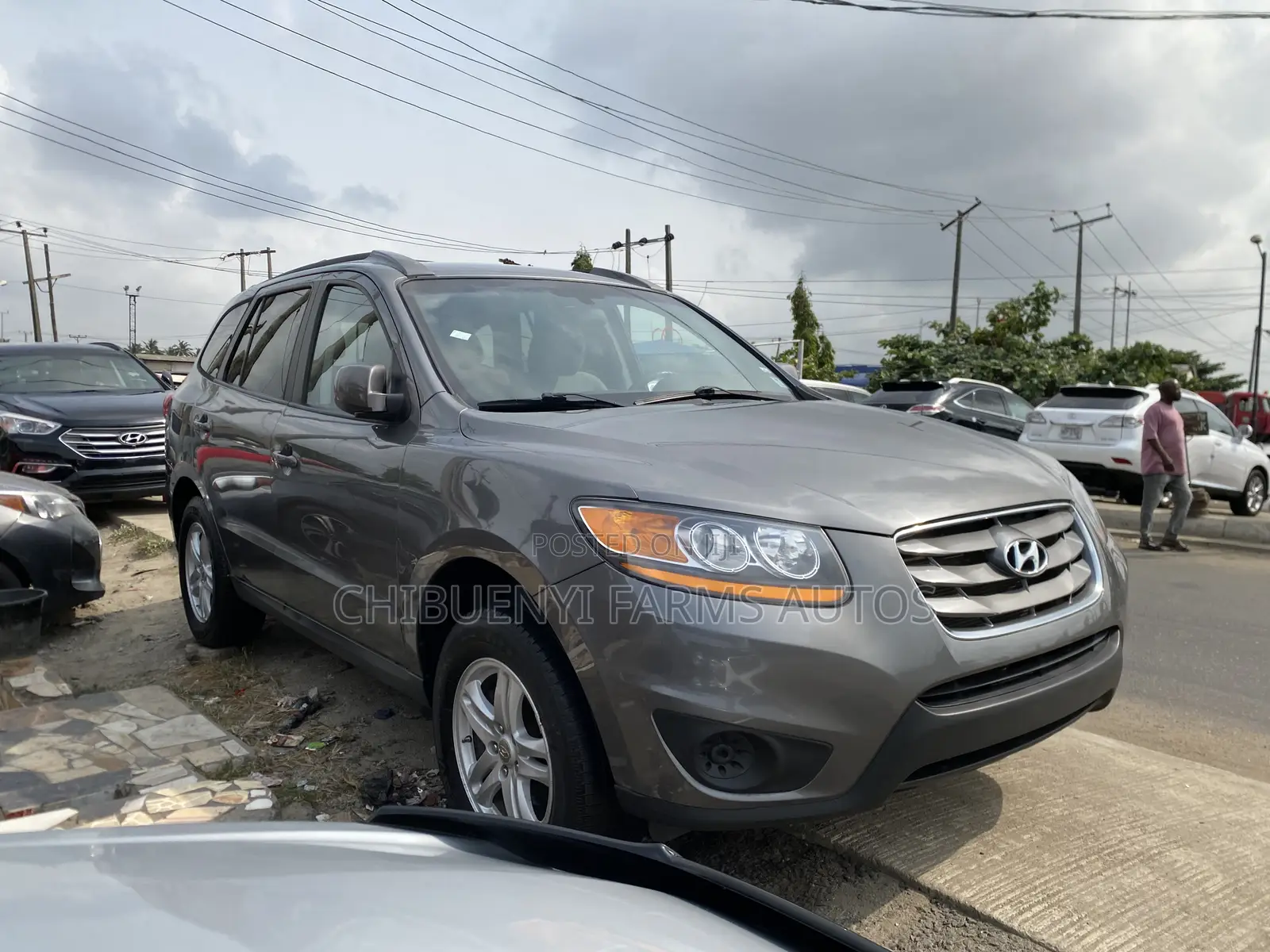 Hyundai Santa Fe 2010 Gray