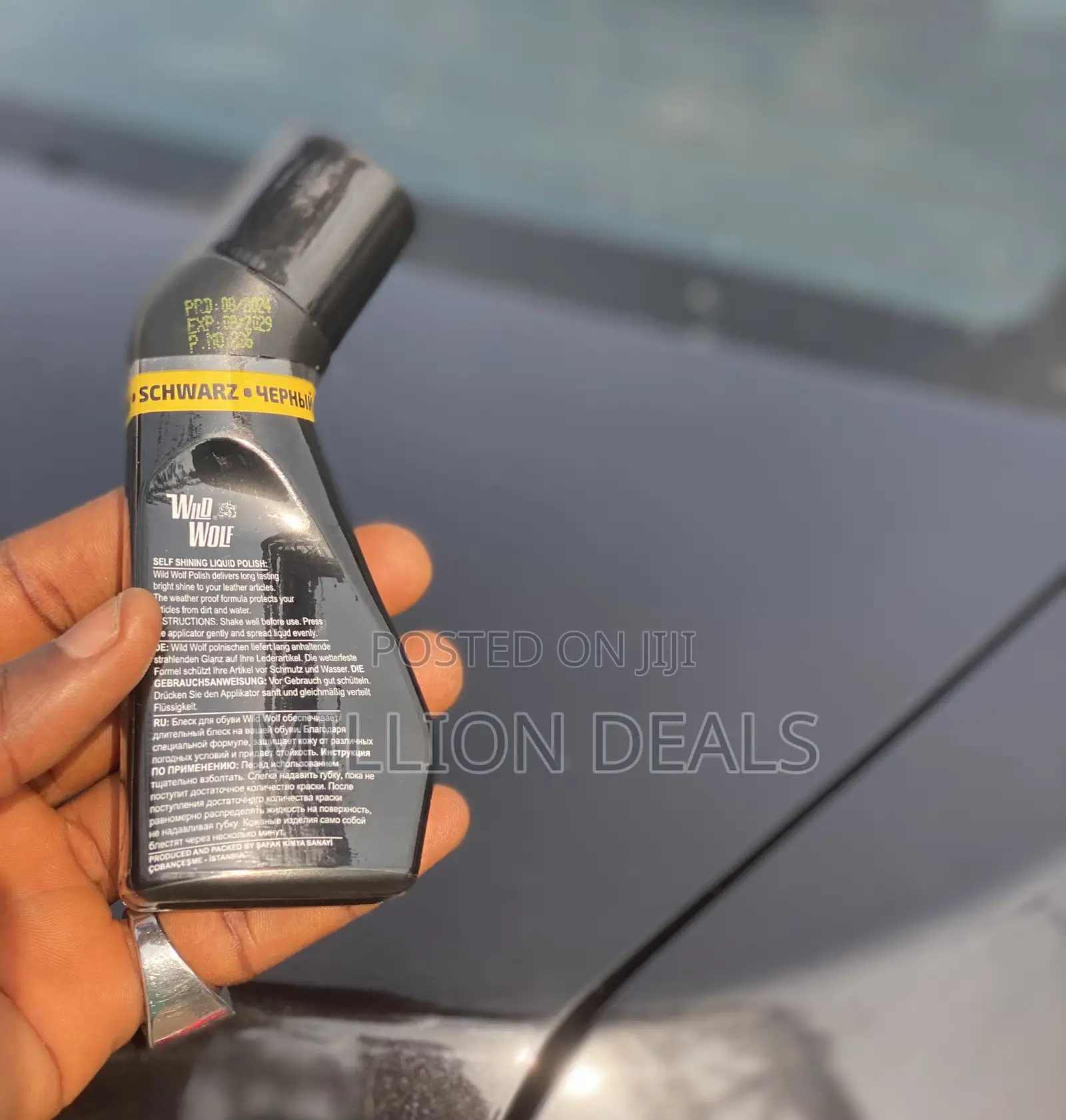 Instant Shine Liquid Shoe Polish Black