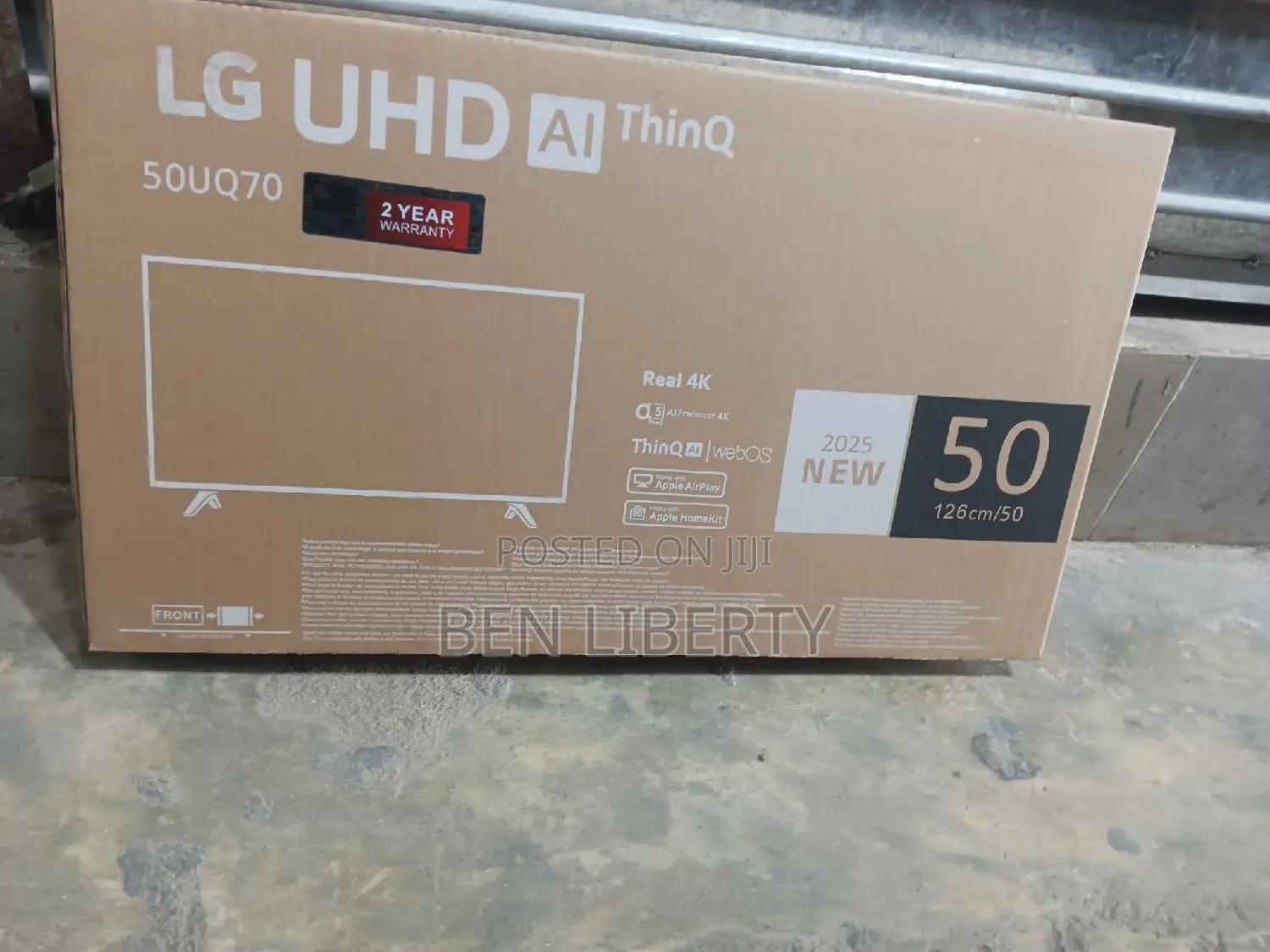Lg 50 Inches Smart Tv Show Thinq
