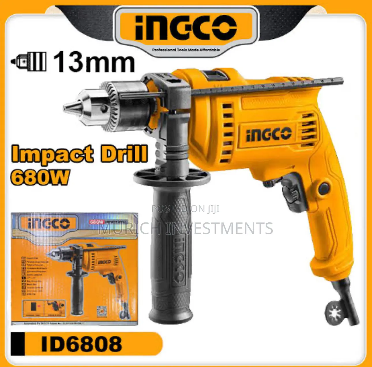 680W Electric Impact Drill Super Select With 3000rpm
