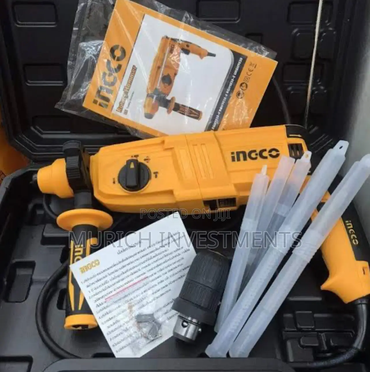 Ingco Rotary Hammer 800W, 4000bpm, 2.5J, SDS Plus Chuck