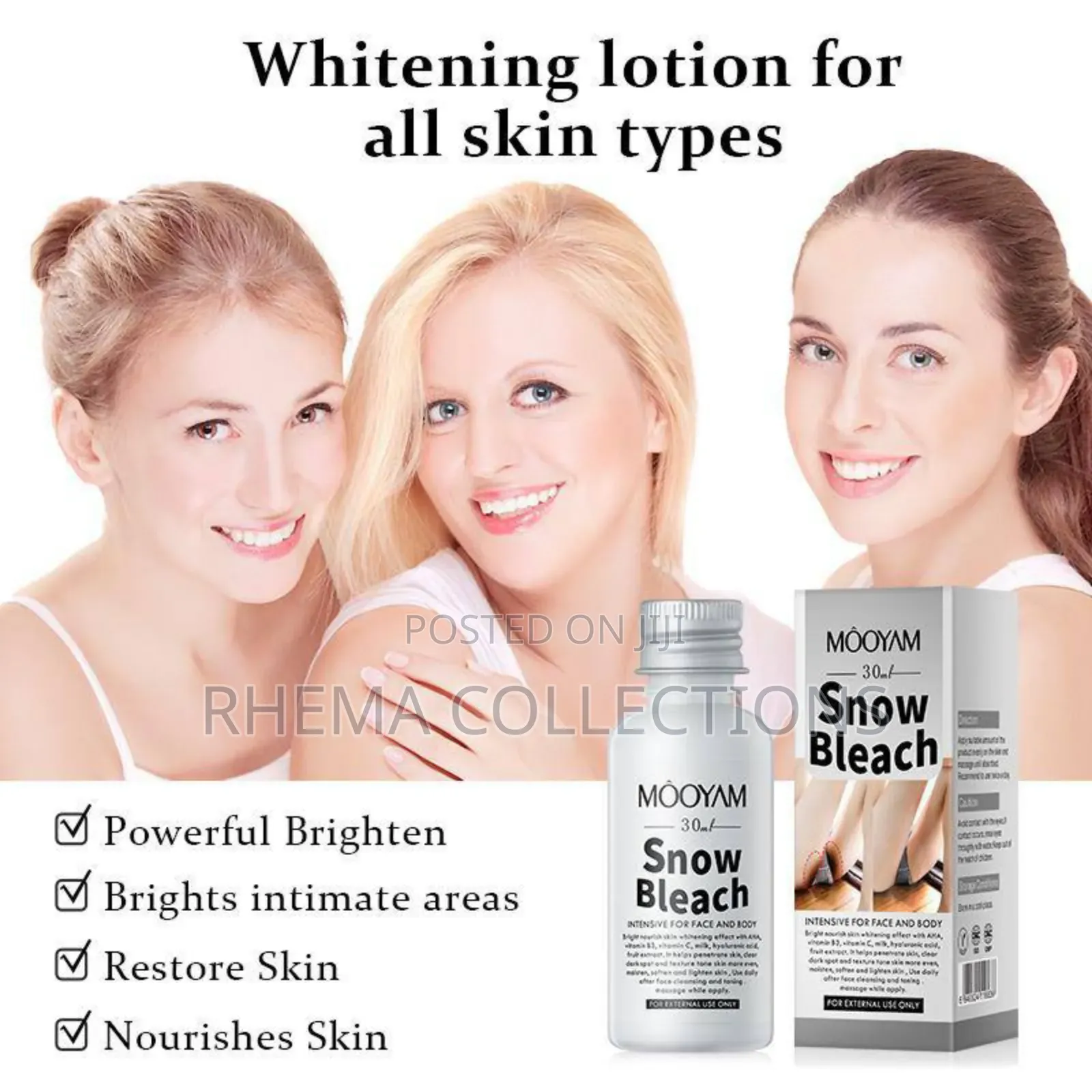 Snow Bleach Cream