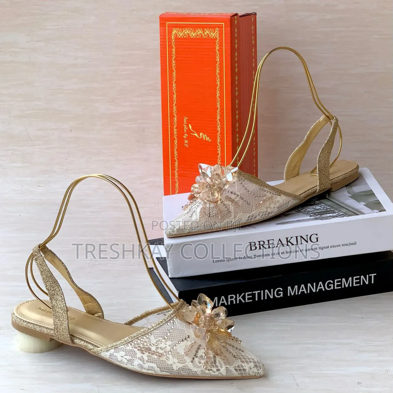 Quality Assured Flat Half Shoes 