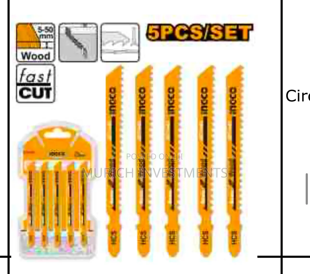 Set of Jigsaw Blade